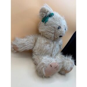 Teddy Bear Artust Made Stuffed Animal Plush Jointed  Musical Its A Small World